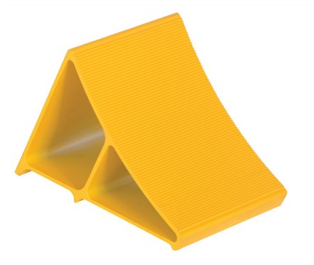 Yellow Aluminum Wheel Chock