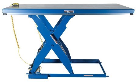 Steel Electric Hydraulic Lift Table 48" x 96" 4000 lb. capacity