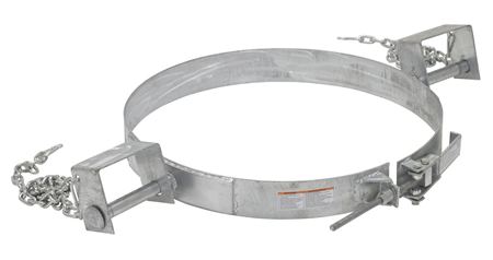 Tilting Drum Ring, 55 Gallon, Galvanized