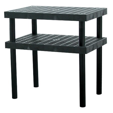 Plastic Grid Top Work Bench, 36 x 24 x 36